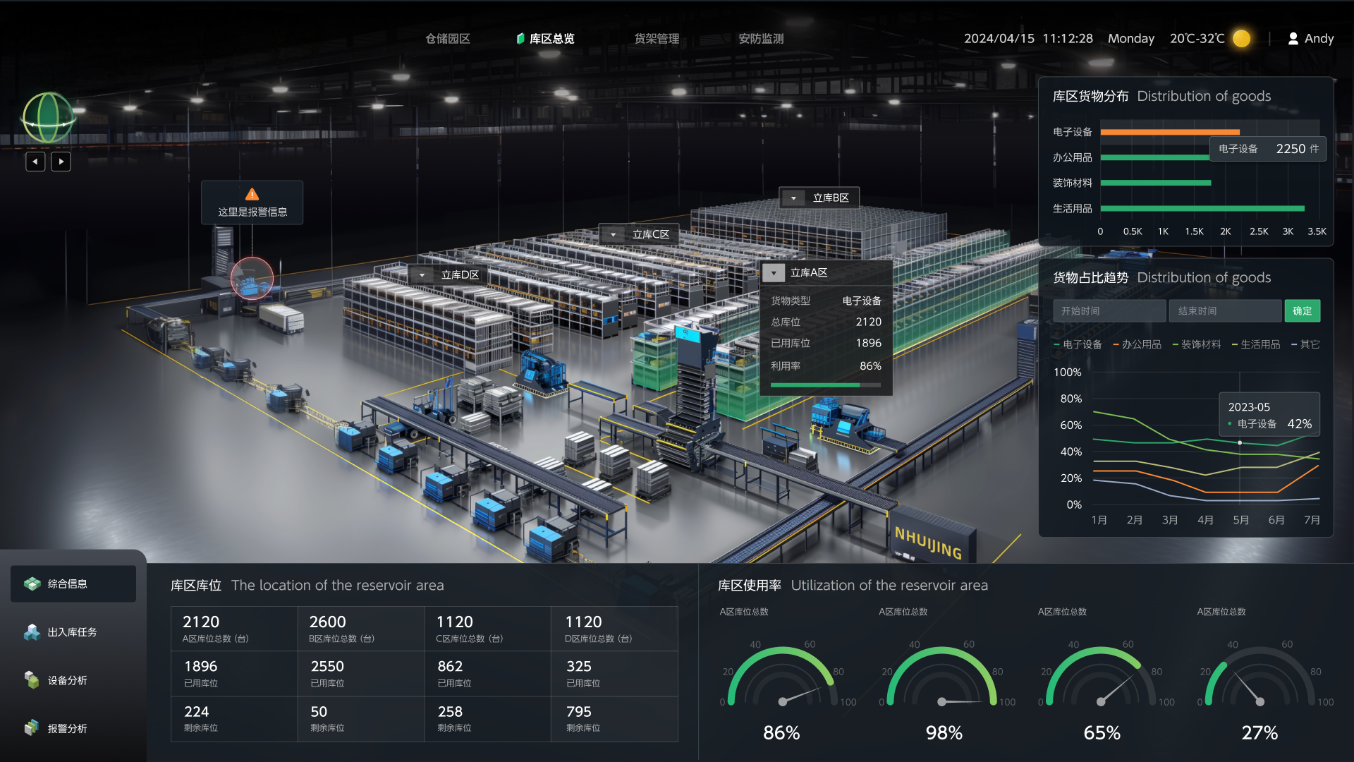 元海仓储管理平台
